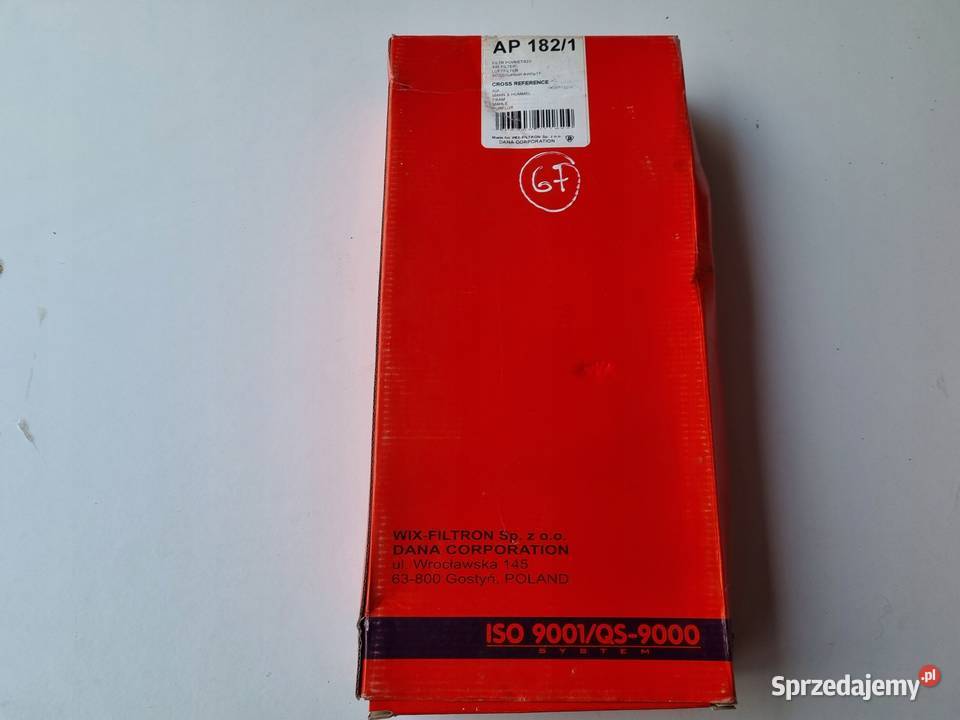 Kia Roadster Sephia Shuma FILTR POWIETRZA AP1821 lubelskie