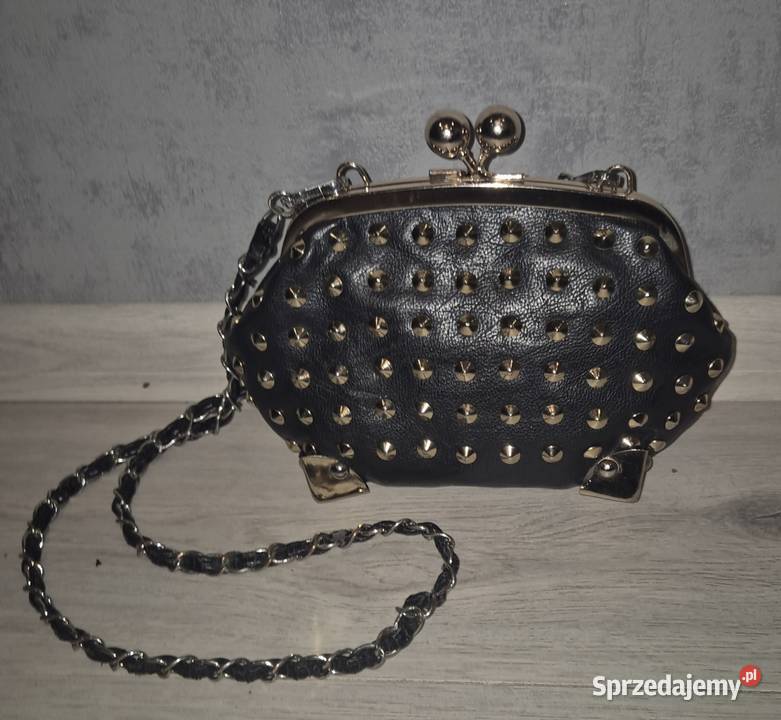 Torebka damska ćwieki łańcuszek łódzkie Łódź sprzedam