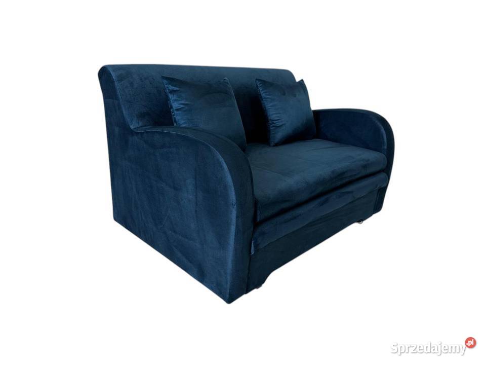 Sofa Jimena Granatowa Funkcja Spania Dostawa 0 Tarchały Małe