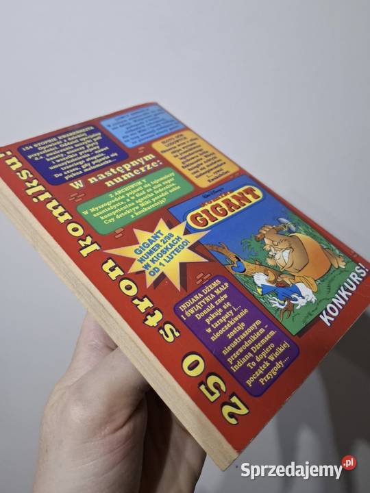 Komiks kaczor donald retro vintage stary