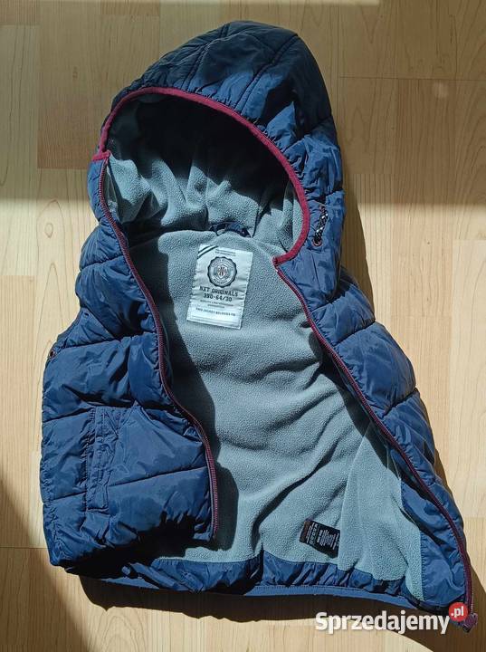 Bezrękawnik z kapturem ocieplany polarkiem r 98 Warszawa