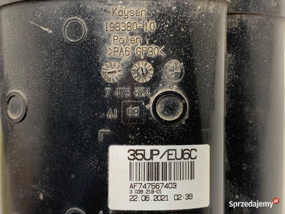 FILTR WĘGLOWY BMW G21 7475674 20 258