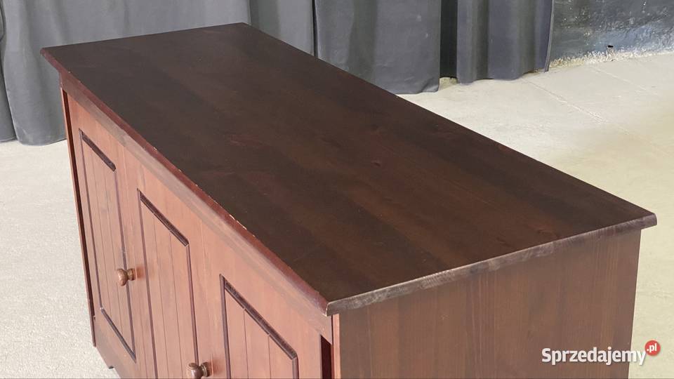 Drewniana komoda szafka rustykalna Budno