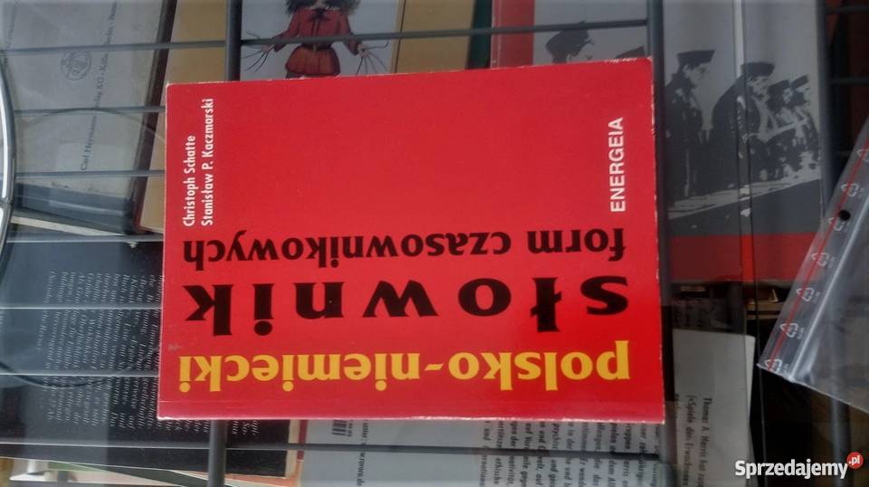 Polskoniemiecki słownik form czasownikowych Ch Książki do nauki języka obcego wielkopolskie Poznań