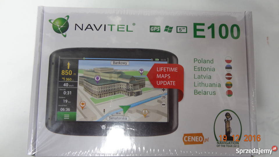 Nawigacja Samochodowa GPS 5 Navitel E100 Kraków