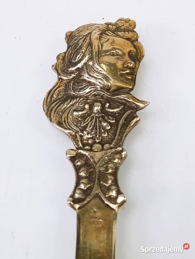 Nóż do papieru Secesja Wiedeń Srebro 800