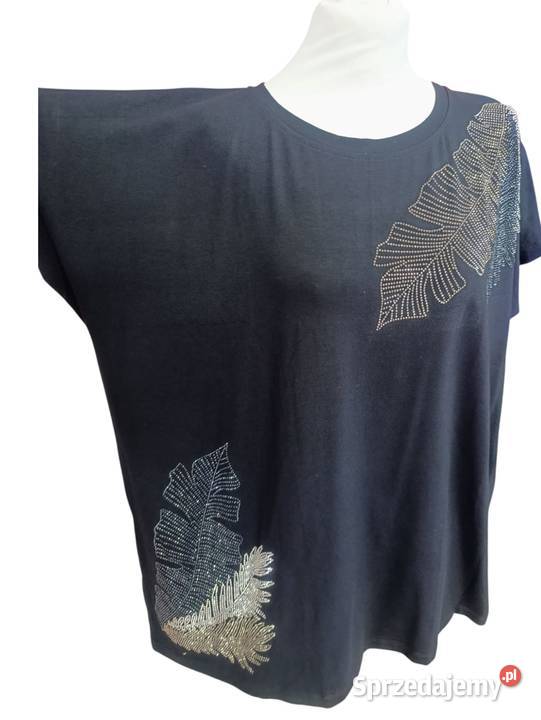 Luksusowa bluzka damska Cekiny koronki kamienie Wieluń