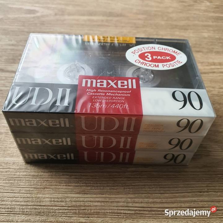 Maxell UD 90 kasety magnetofonowe kaseta Nowa Sól