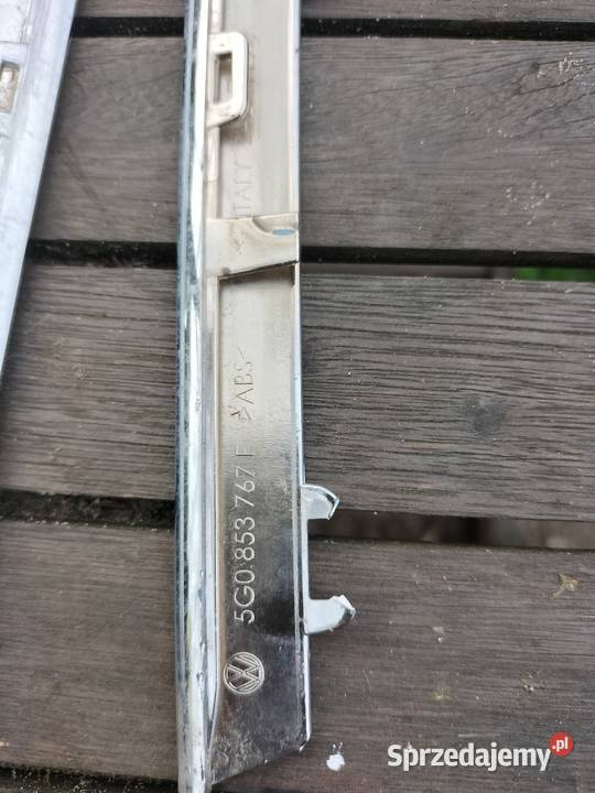 Listwy chromowane grilla Volkswagen Golf VII osobowe Chocianów