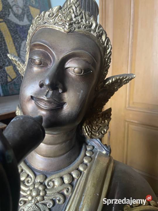 Wielki Budda z brązu dolnośląskie Międzylesie