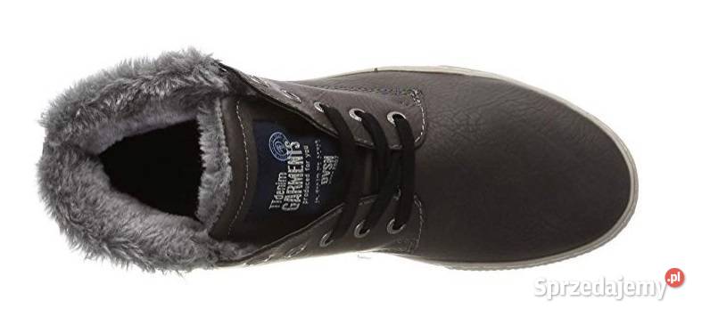 40 Sneakersy męskie Tom Tailor grafitowe 265 Szczerbice