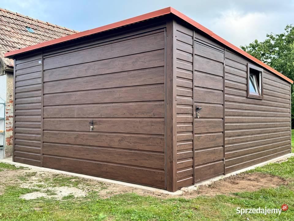 Garaż blaszany ocynk 5x6 producent 6x6 3x5 4x5