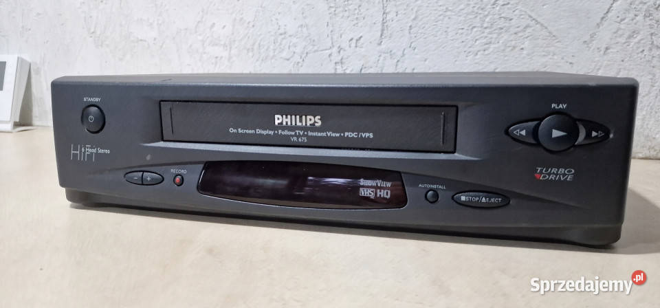 Video magnetowid Philips VR675 VR 675 Pilot Międzychód