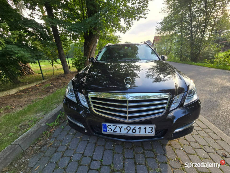 Mercedes E 220 E 2012 avantgarde SKÓRA nowy czujnik deszczu Łodygowice