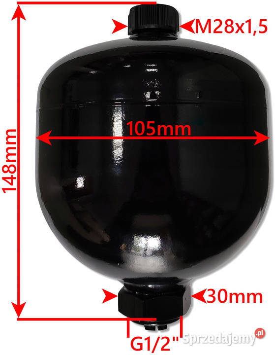 AMORTYZATOR Hydroakumulator Podwójny 05 L G12