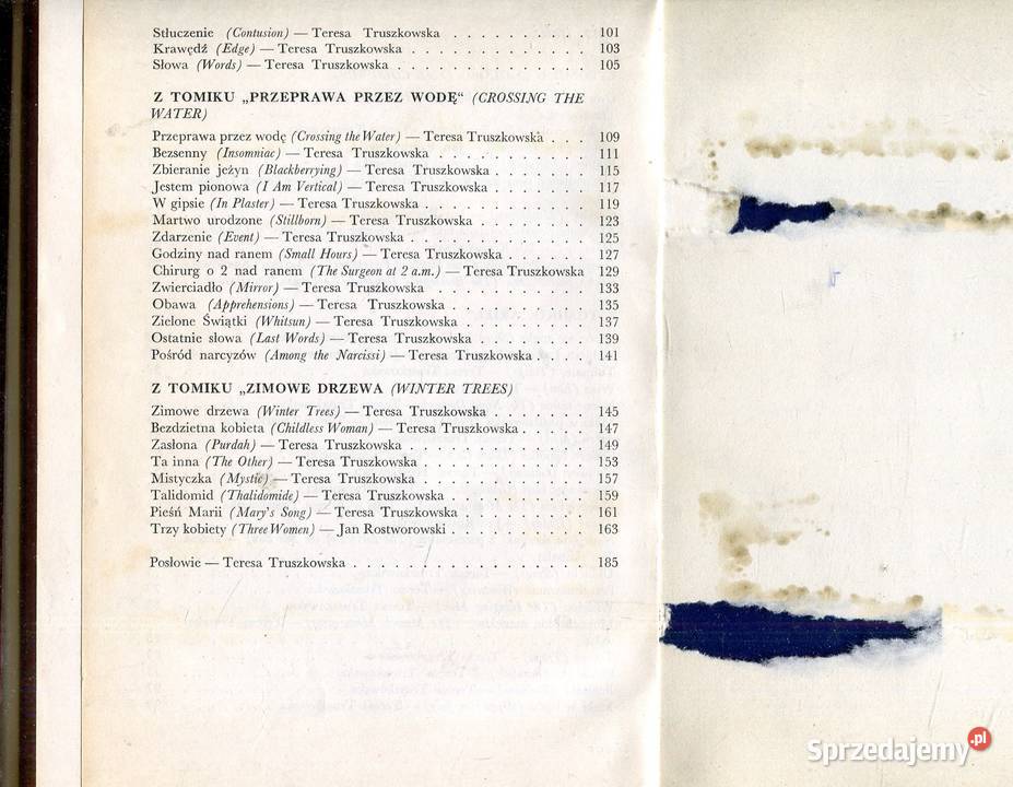 Wiersze wybrane Sylvia Plath