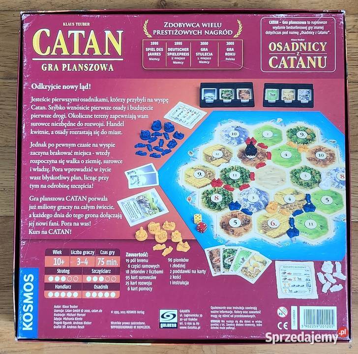 Catan gra planszowa Pozostałe mazowieckie Warszawa