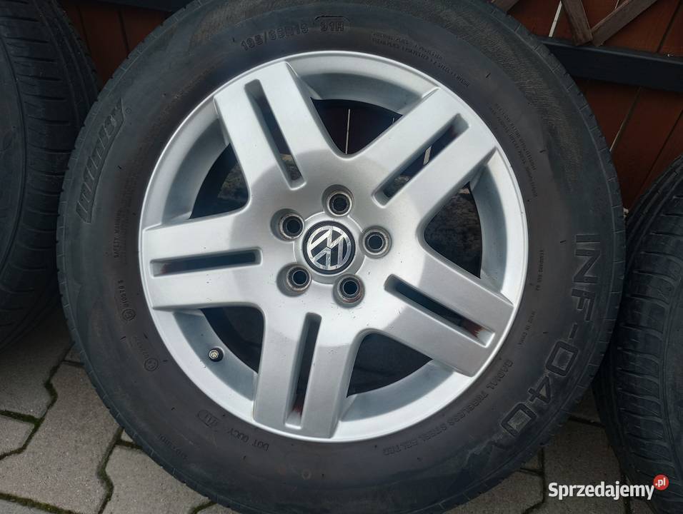 Alufelgi 15 5x100 6j et38 Oryginalne Volkswagen Włocławek