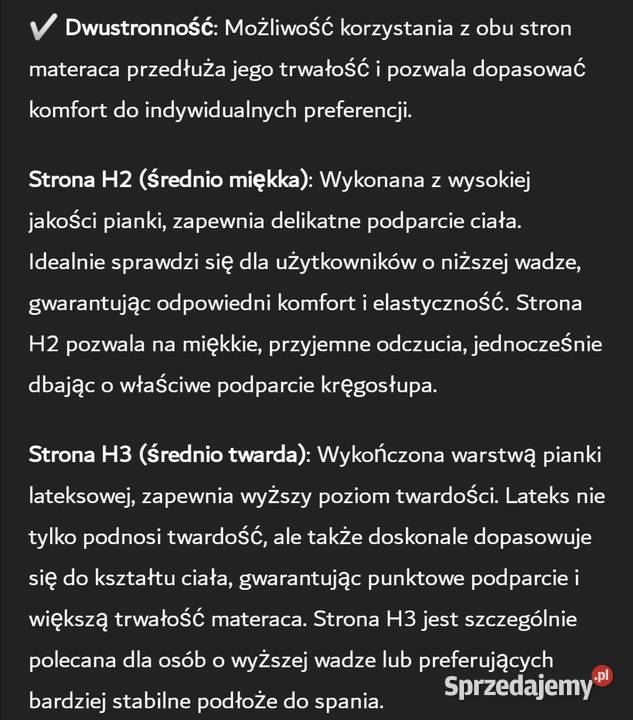 Łóżko dziecięce 140x70 materac dwustronny Myszkowice sprzedam