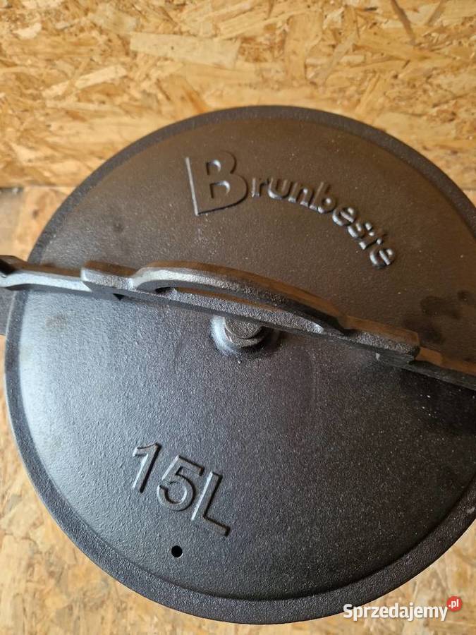 KOCIOŁEK Myśliwski ŻELIWNY KlnBerg 15l wielkopolskie Głogowa