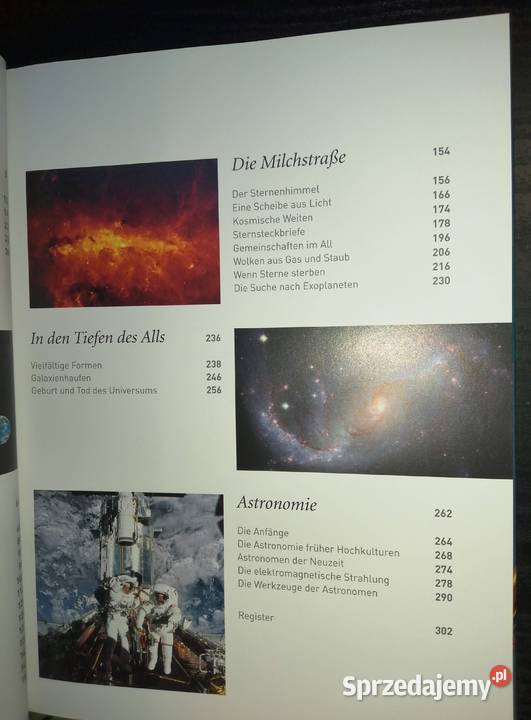 Astronomie Bernhard Mackowiak w jęz niemieckim kujawsko-pomorskie Aleksandrów Kujawski