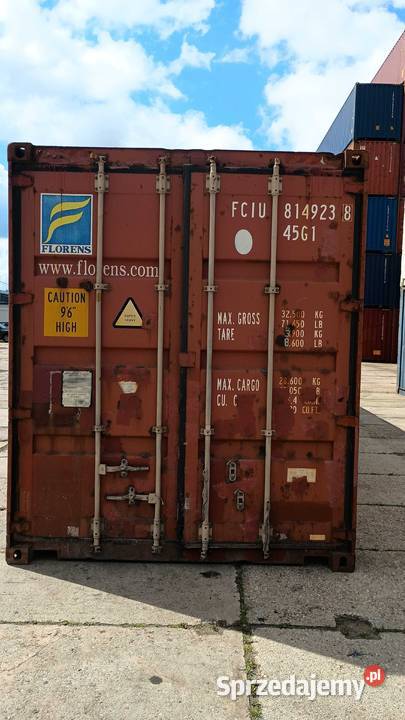 Sprzedam kontener morski magazynowy 40HC Używane Warszawa sprzedam