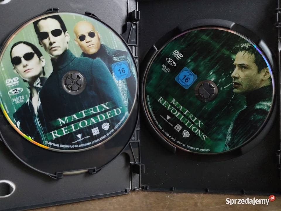 DVD Matrix Trylogy s-f zachodniopomorskie Stargard sprzedam