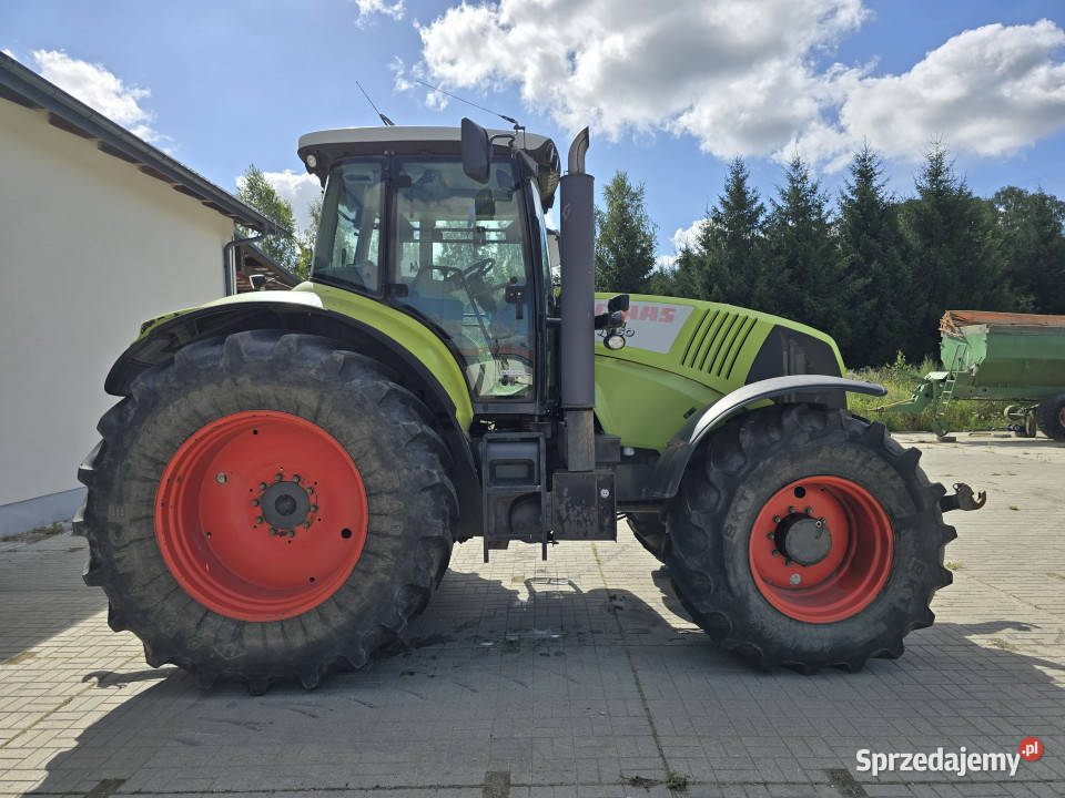 Ciągnik CLAAS AXION 850 4x4 255 obciążnik TUZ