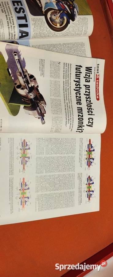 Czasopismo kolekcjonerskie motocykl 1999 sprzedam