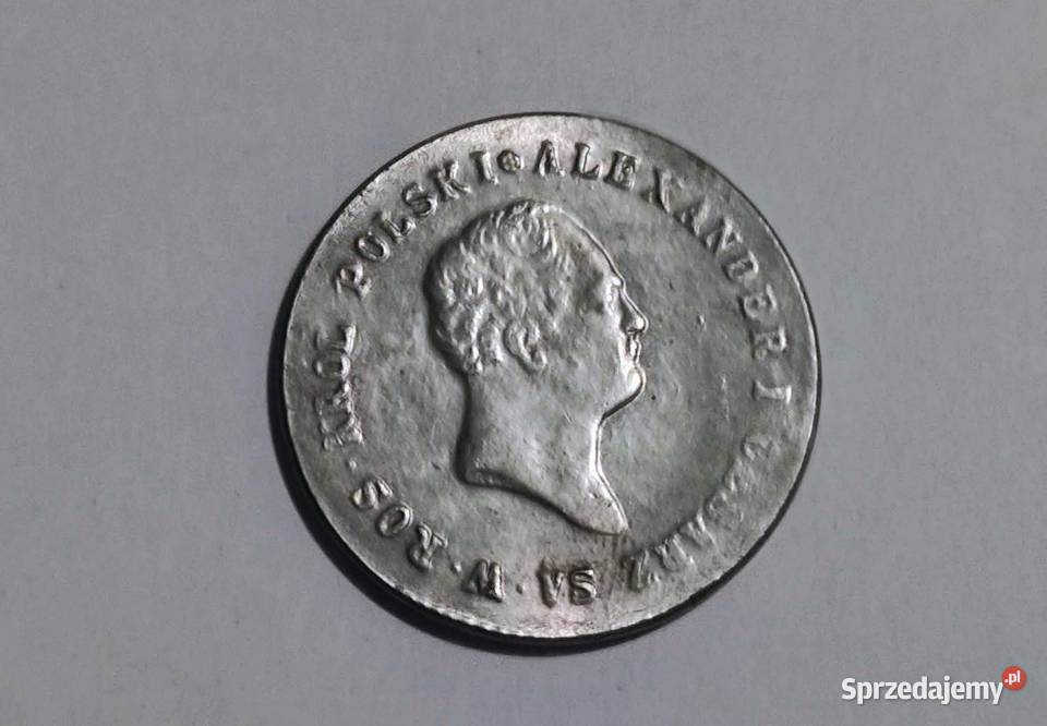 MonetaNumizmatKopia 5 ZŁOTYCH 1818 ALEKSANDER I Pruszków