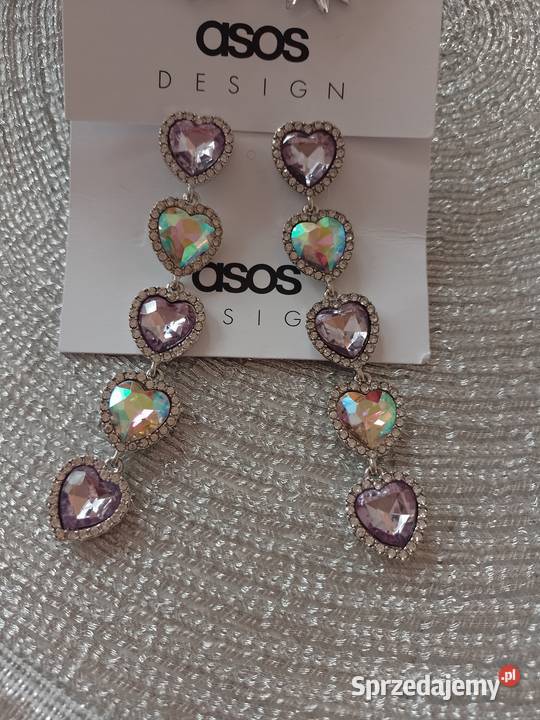 ASOS Długie Bogato zdobione kolczyki z Londynu