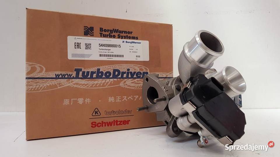 Nowa turbosprężarka BorgWarner KKK 54409880015 Turbosprężarki Siedlce