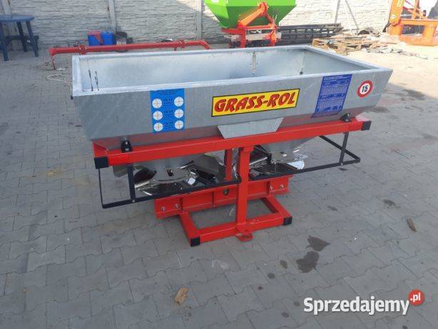 Rozsiewacz GrassRol malowany ocynk kwasiak nieuszkodzony Nawożenie Rawicz sprzedam