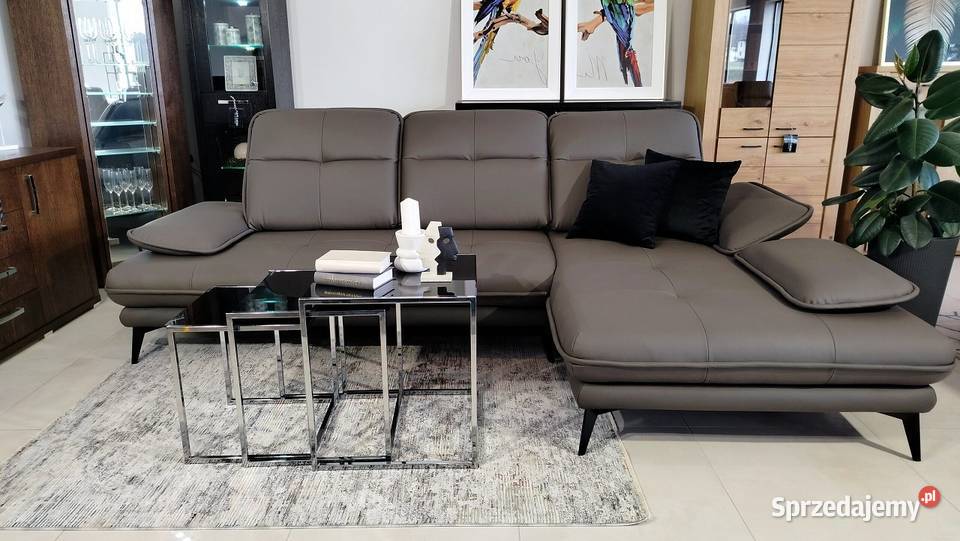 Nowy Narożnik COMO 190x295 SKÓRA NATURALNA