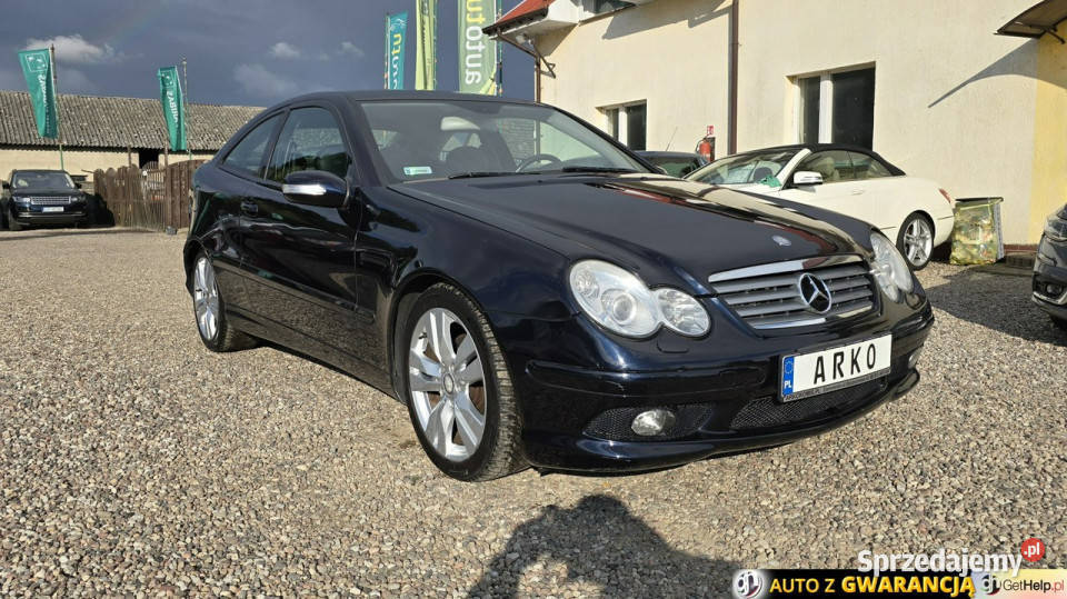 Mercedes C 200 ksenon skóry navi W203 20002007 tempomat