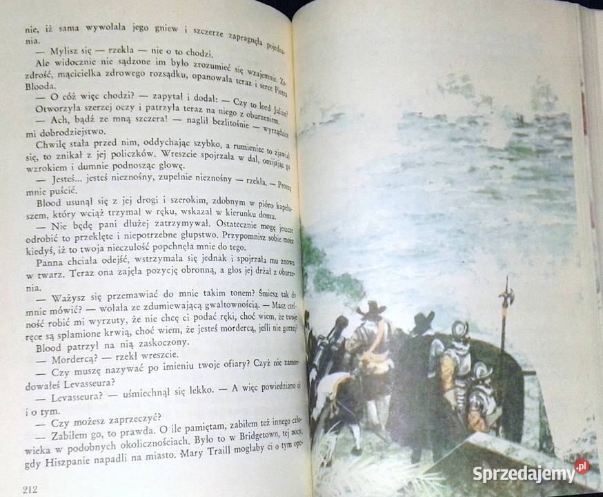 Kapitan Blood Rafael Sabatini Rok wydania 1989 lubelskie Chełm