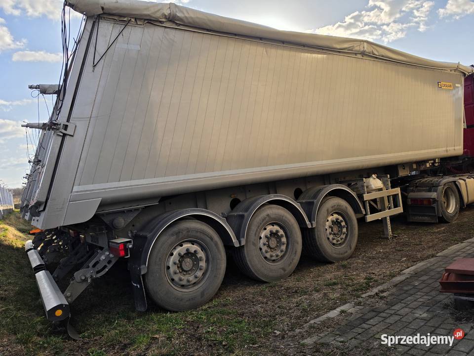 Naczepa wywrotka ZASŁAW 426m3 aluminiowa mało wywrotki Sanok