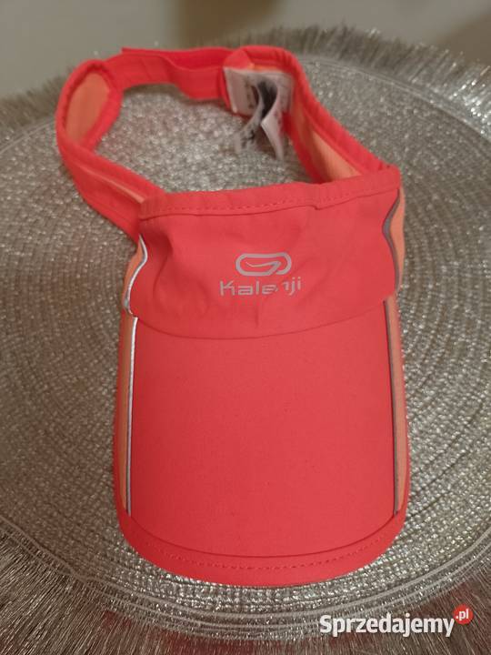 Neonowy daszek sportowy do tenisa opaska Top Moda i Styl Kraków