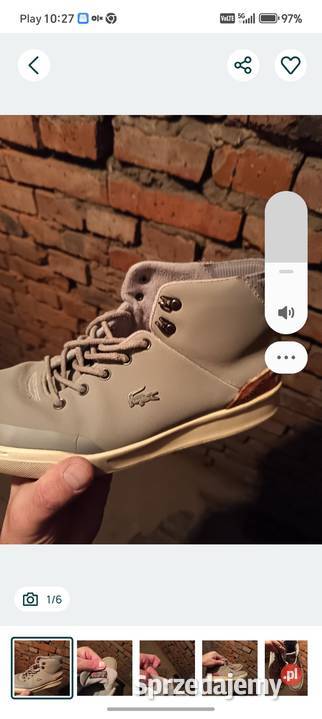 Lacoste buty okazja małopolskie Kraków sprzedam