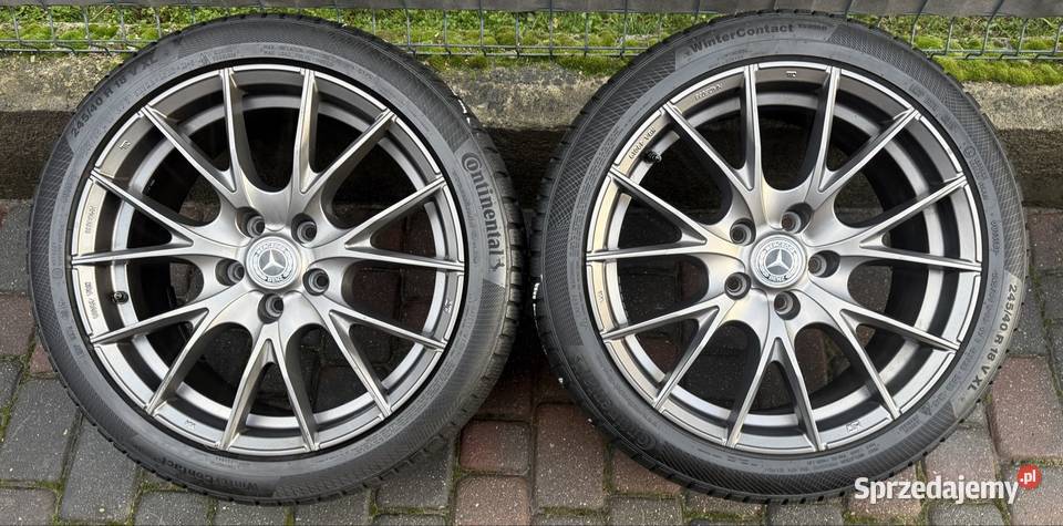 Zimowe 18 Mercedes w212 w205 Skoda Audi 5x112 Lubasz