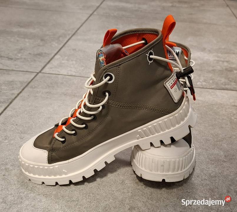 Buty damskie Palladium 77354308M jedyne takie tkanina Gdynia