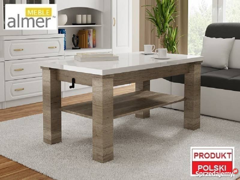 Ławostół L39 BLAT BIAŁY POŁYSK podnoszony 60cm Stoły, krzesła, biurka Radomsko