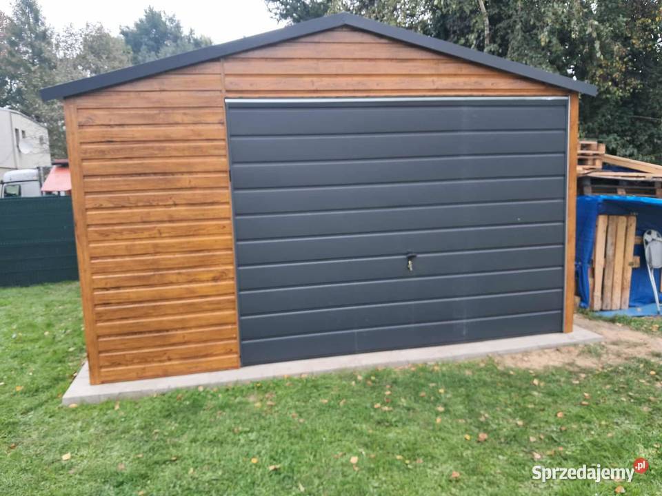 Garaż blaszany 4x5 Wzmocniony PROFILAMI Mińsk Mazowiecki