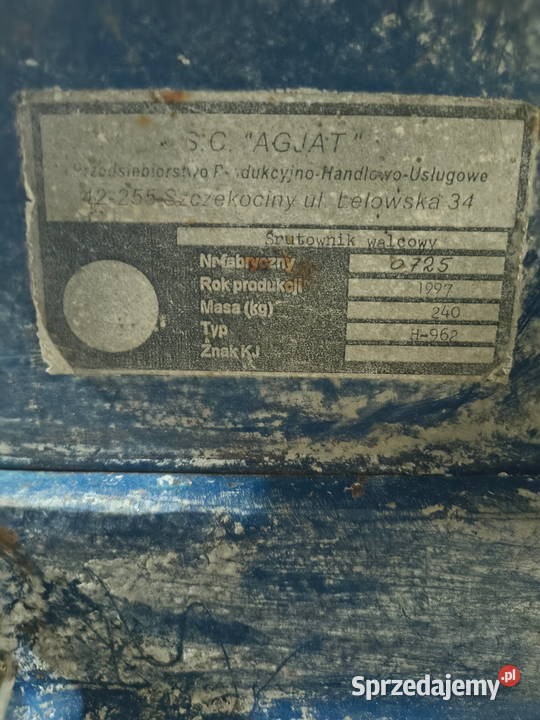 Śrutownik walcowy Rokiciny