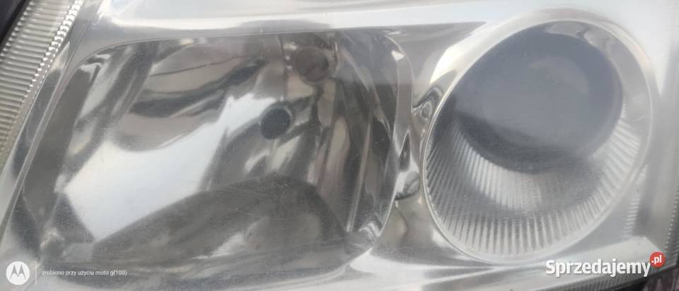 Reflektor lampa lewa przód przednie xenon ksenon Książ Wielkopolski