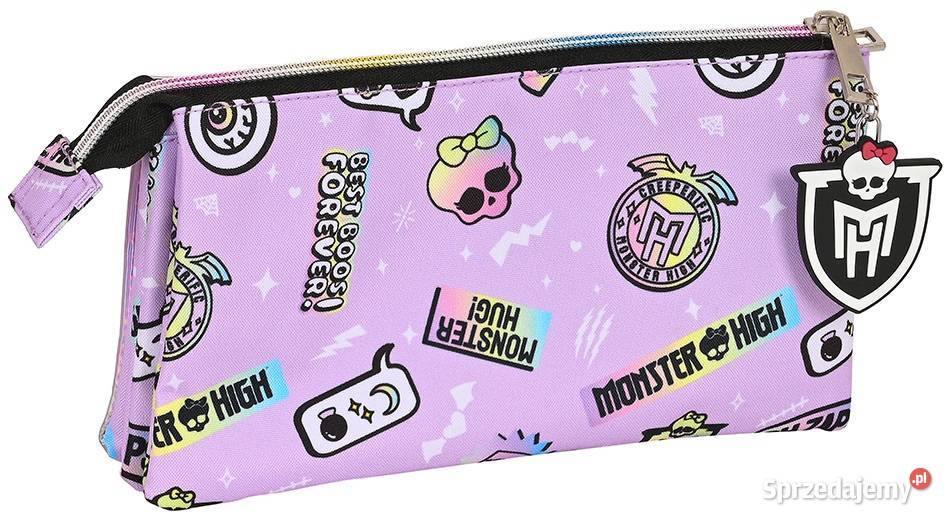 Piórnik 3 Przegrody Monster High Saszetka Best Mogilany