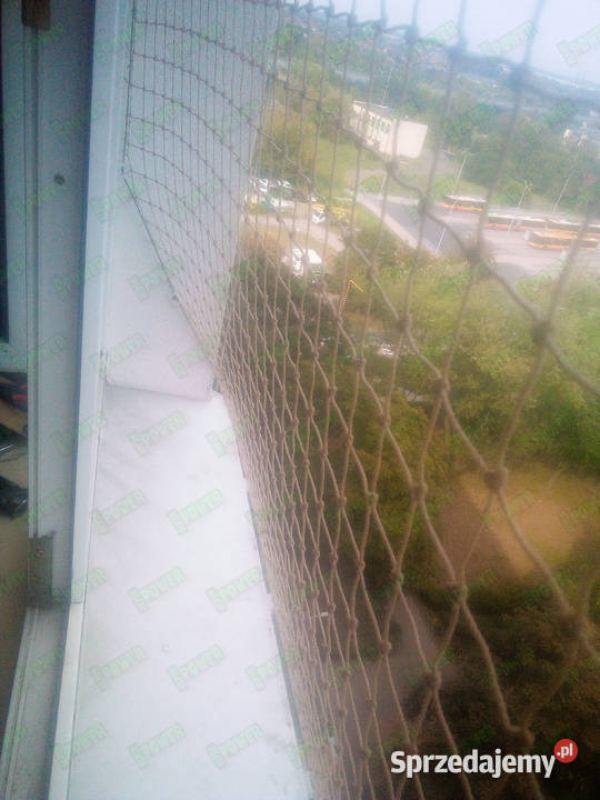 Siatka ochronna na okno bez wiercenia Warszawa