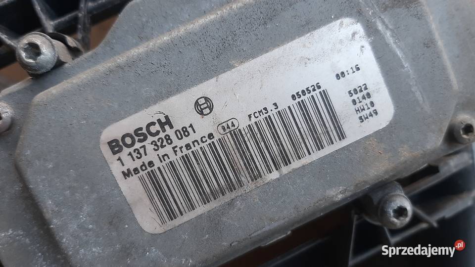 wentylator chłodnicy Volvo v70 II 1137328081 osobowe dolnośląskie Dębno
