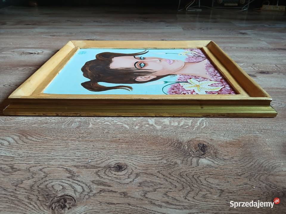 Obraz olejny portret Kraków sprzedam