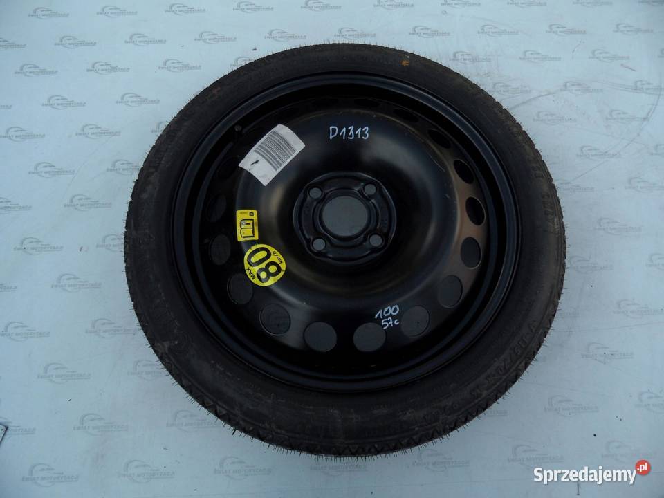 OPEL ASTRA H koło dojazdowe 1157016 92M 4x100